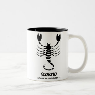 Skorpion Zweifarbige Tasse