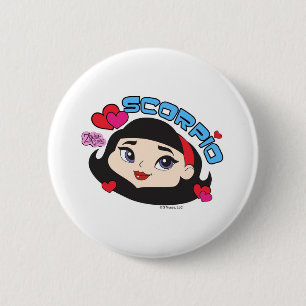 Skorpions-Knopf Button