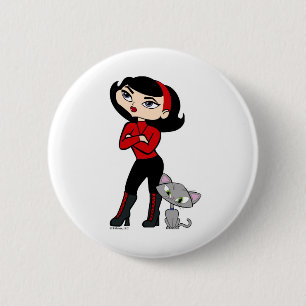 Skorpions-Knopf Button