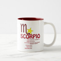 Skorpions-Merkmal-Tasse