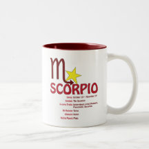 Skorpions-Merkmal-Tasse