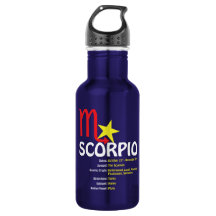 Skorpions-Merkmal-Wasser-Flasche