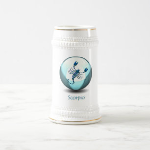 Skorpions-Symbol-Bier-Tasse Bierglas