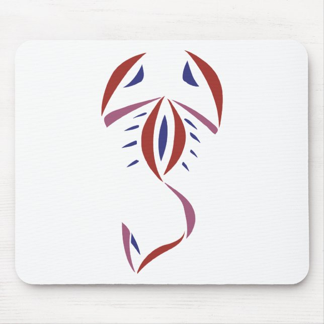 Skorpions-Tätowierung Mousepad (Vorne)