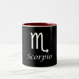 ` Skorpions-' Tierkreis-Zeichen Zweifarbige Tasse