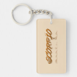 Skorpioreflexion Schlüsselanhänger