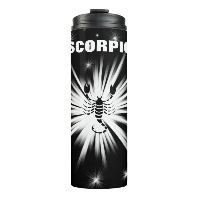 Skorpiozeichen Thermosbecher (Vorderseite)