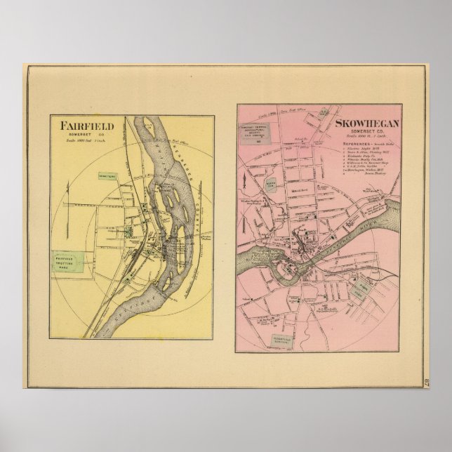 Skowhegan, Fairfield 2 Poster (Vorne)