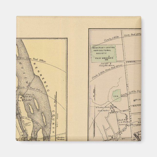 Skowhegan, Fairfield Magnet (Vorne)