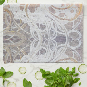 Skribbles: Kaffee + Träume Geschirrtuch