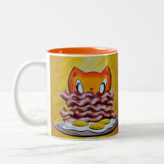 Skribbles: Weil Speck Zweifarbige Tasse