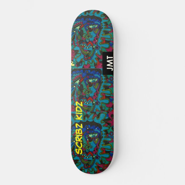 SKRIBZ KIDZ SKATEBOARDS / JMT /IPIX (Vorderseite)
