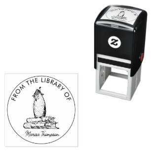 Skript aus der Bibliothek von Ex Libris Permastempel
