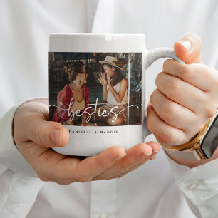 Skript-Beste-Freund-Foto-Andenken & Zitat-Geschenk Kaffeetasse