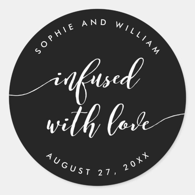 Skript, das mit Liebe bearbeitet werden kann Runder Aufkleber (Vorderseite)