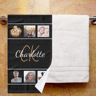 Skript für das benutzerdefinierte Foto-Collage mit Handtuch