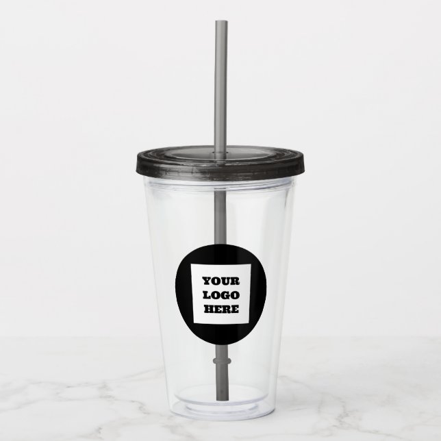 Skript für das personalisierte Logo-Unternehmen Acryltrinkbecher (Vorderseite)