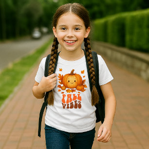 Skript für Herbst-Kürbisillustrierung & Fall-Vibes T-Shirt
