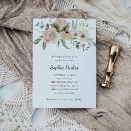 Skript für neutrale Blume | BRAUTPARTY Einladung