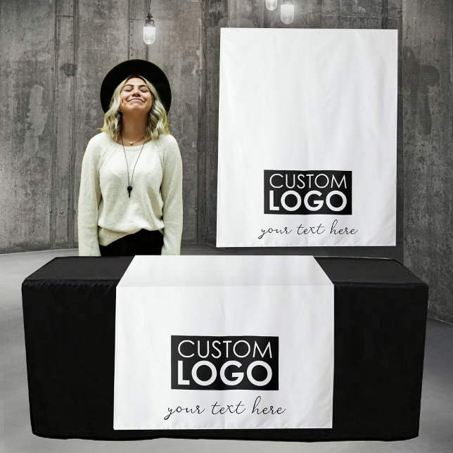 Skript für Veranstaltungen von Tischtennisplatten- Wandteppich (Table Runner Banner Business Logo Events Script Tapestry)