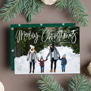 Skript Grün Frohe Weihnachten Foto lustig
