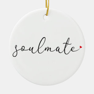 Skript-Liebe - Seelendefinition Keramik Ornament