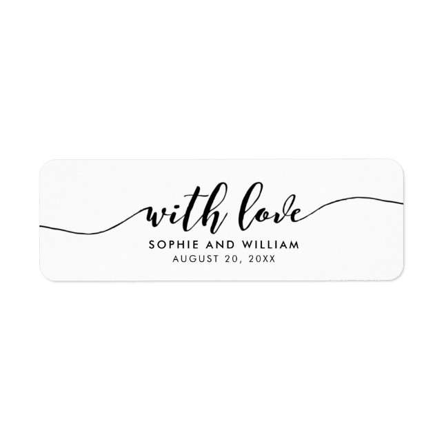 Skript mit dem Label Liebe Gastgeschenk Hochzeit e (Vorne)