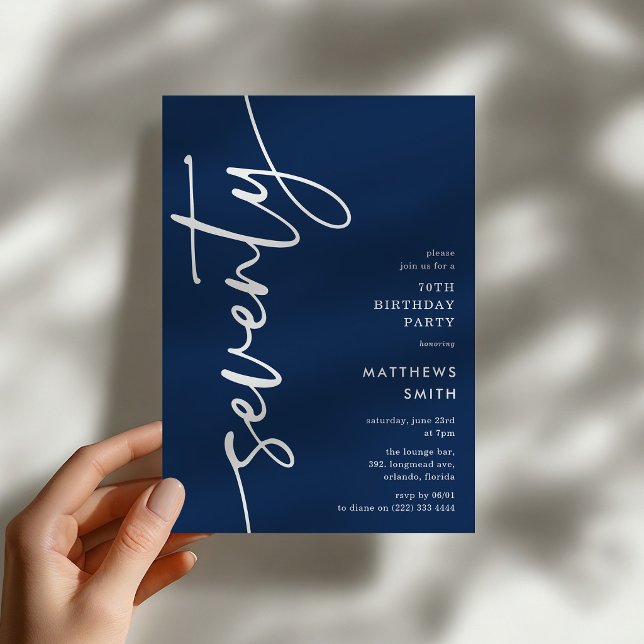 Skript Siebzigster Geburtstag Einladung (Von Creator hochgeladen)