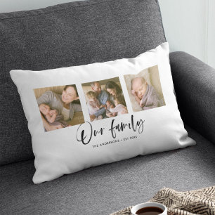 Skript Unsere Familiennamen-Fotocollage Lendenkissen