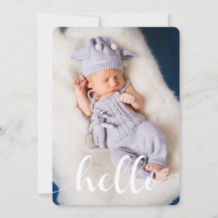 Skriptbriefe Geburtshilfeverkündungen Ankündigung