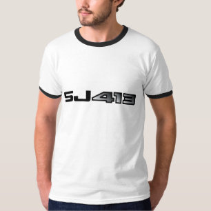 Skriptemblem Suzukis SJ 413 T-Shirt