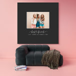 Skriptherz niedlich moderne Foto beste Freunde Künstlicher Leinwanddruck<br><div class="desc">Skriptherz niedlich moderne Multi-Foto beste Freunde Geschenk</div>