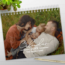 Skriptkalender für benutzerdefinierte Fotos der 20