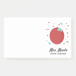 Skriptname für Apple-Lehrer Post-it Klebezettel