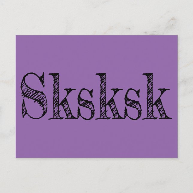 sksk postkarte (Vorderseite)