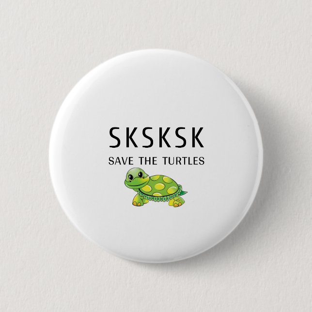 SKSKSK Überspringen Sie einen Strohhalm, der die S Button (Vorderseite)