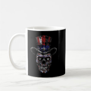 Skull American Sugar T - Shirt Kaffeetasse