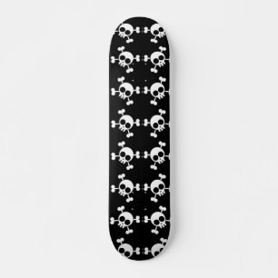 Skull and Crossbones Skateboard