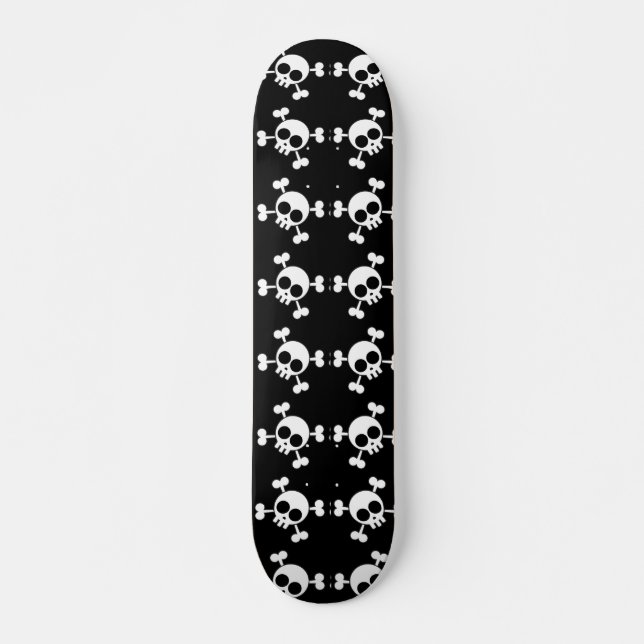 Skull and Crossbones Skateboard (Vorne)