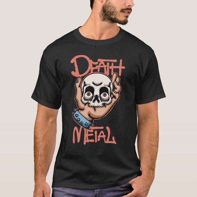 Skull and Hand streetwear  T-Shirt (Vorderseite)