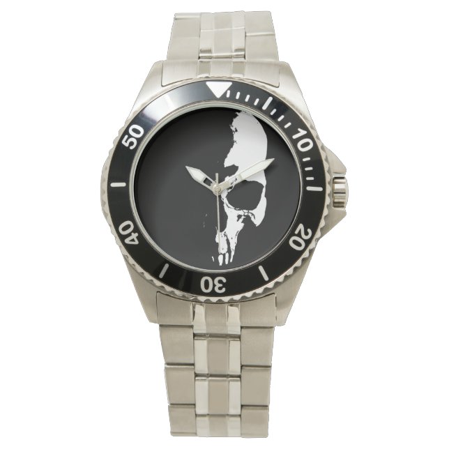 skull armbanduhr (Vorderseite)