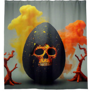 Skull Art Duschvorhang