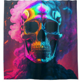 Skull Art Duschvorhang