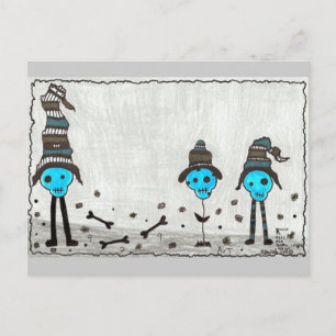 SKuLL ArT - Maßgeschneidert Postkarte