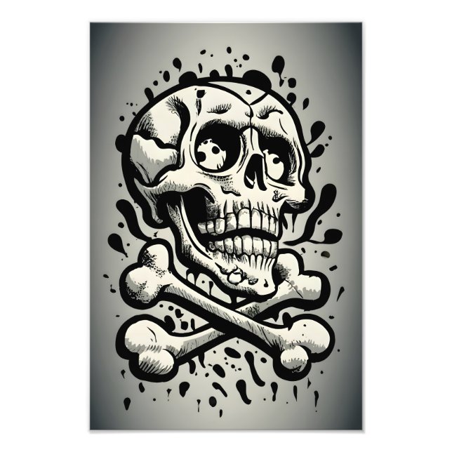 Skull Art Prints Fotodruck (Vorne)