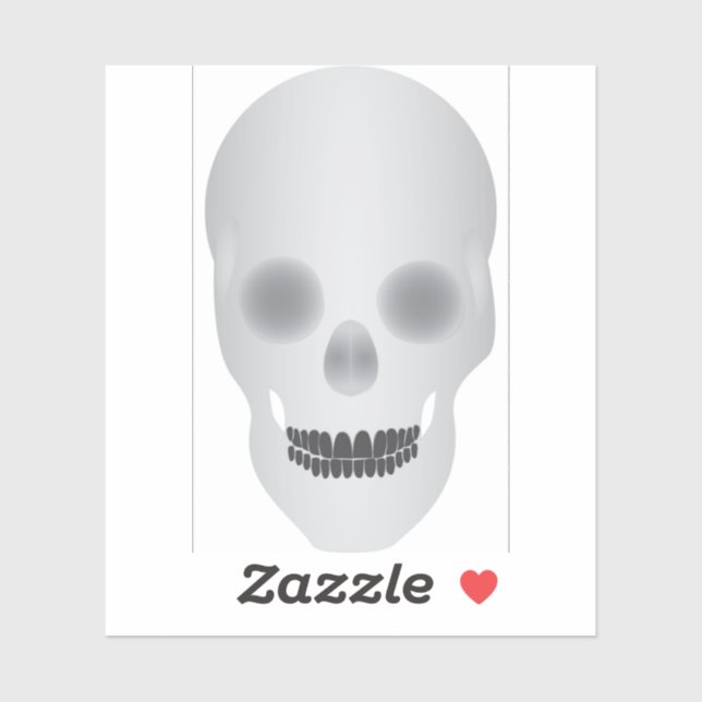 Skull Aufkleber (Blatt)