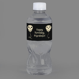 Skull Balloon Goth Birthday Party