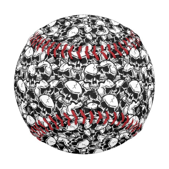 Skull-Base-Kugel Baseball (Vorderseite)