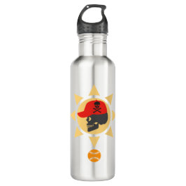 Skull Baseball Edelstahlflasche