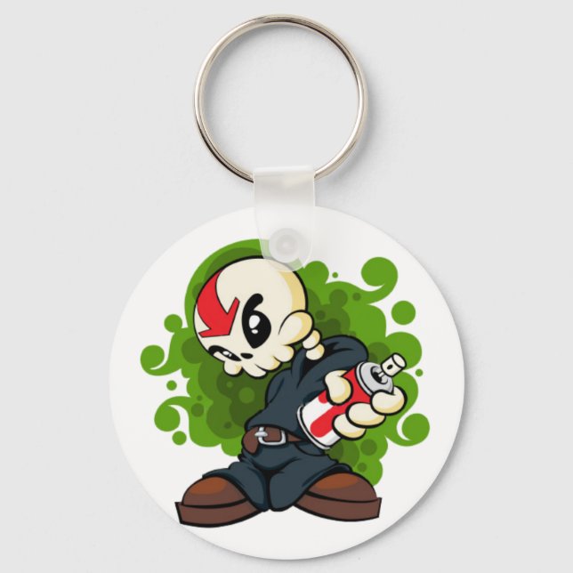 Skull Boy Schlüsselanhänger (Vorderseite)